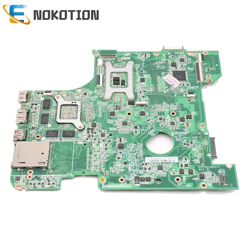 Материнская плата NOKOTION для ноутбука Dell Inspiron 14R N4110 HM67 HD6630M 1 ГБ DAV02AMB8F1 материнская CN