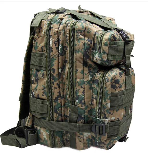 only bag Открытый военный рюкзак 1000D нейлон 30L водонепроницаемый тактический рюкзак спортивный Кемпинг Туризм треккинг Рыбалка Охота сумки - Цвет: only bag