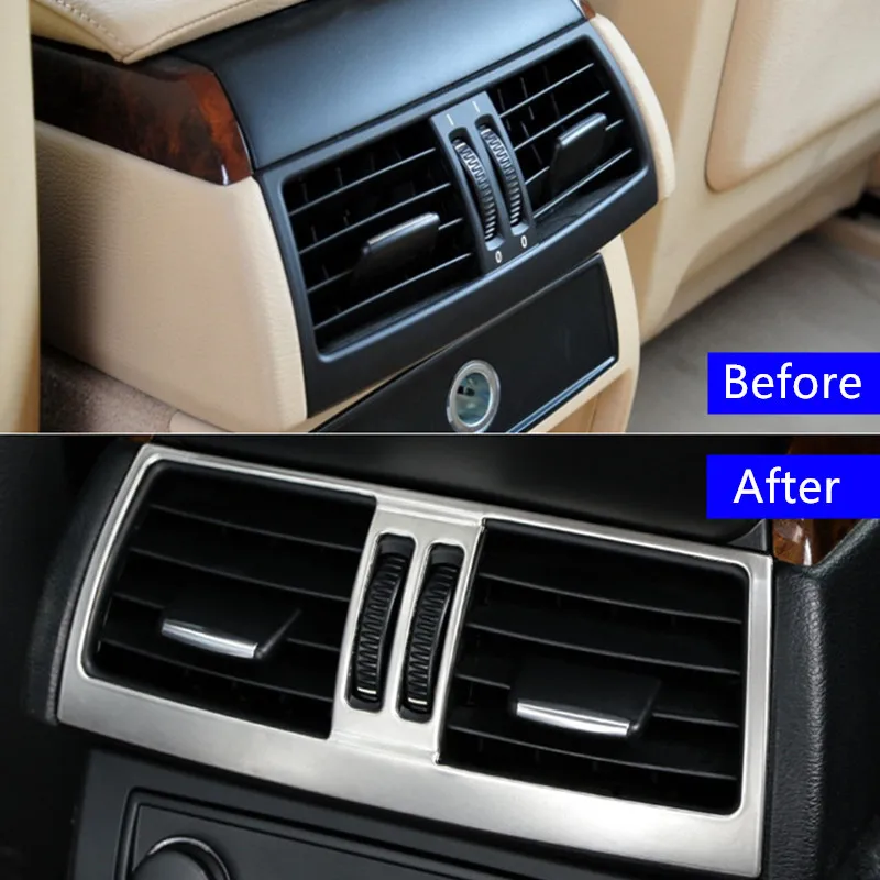 Задняя рамка кондиционера декоративная накладка для BMW X5 E70 X6 E71 2008-2014