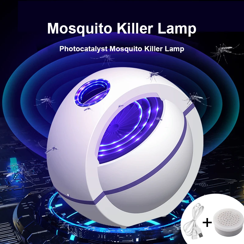 2020 Прямая поставка питание от USB лампа ловушка для комаров приманка насекомых на