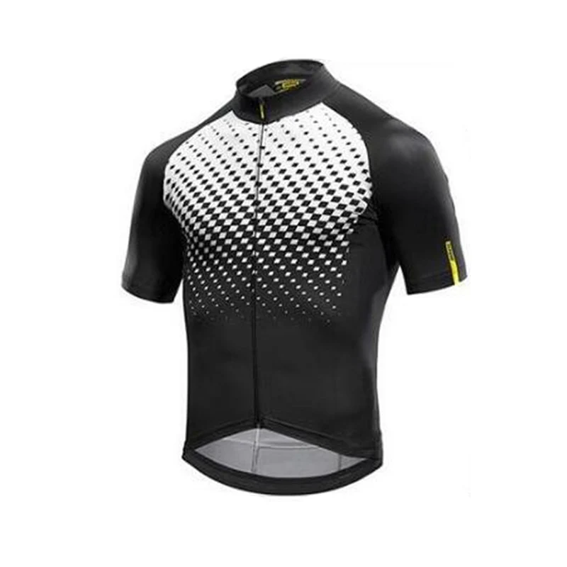Новинка Mavic быстросохнущая велосипедная майка рубашка с коротким рукавом ropa ciclismo