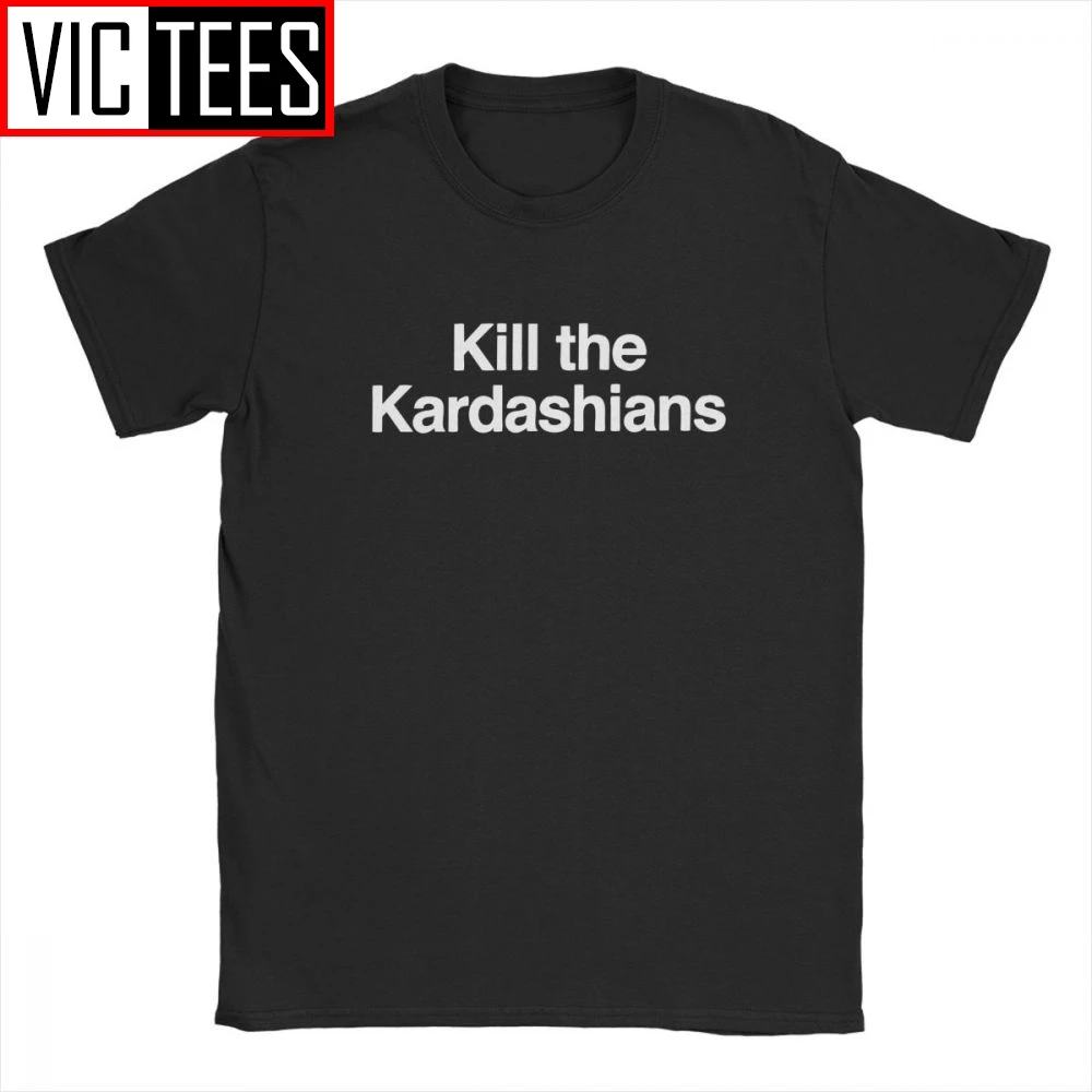 Мужская футболка Kill The Kardashians из органического хлопка для рассекания Ким Кайли