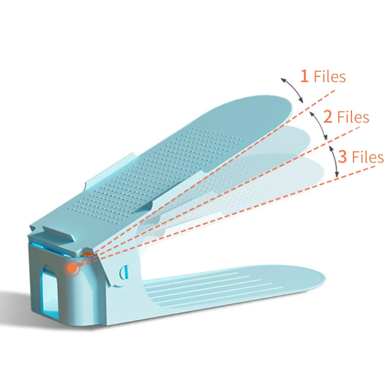 10 шт. прочный регулируемый стеллаж для хранения обуви поддерживающий слот