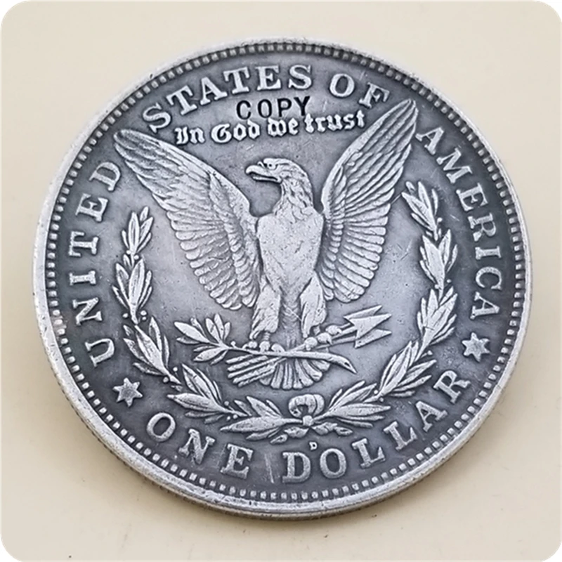 Никелевая монета Coin_1921-D Моргана копия доллара Хобо | Дом и сад