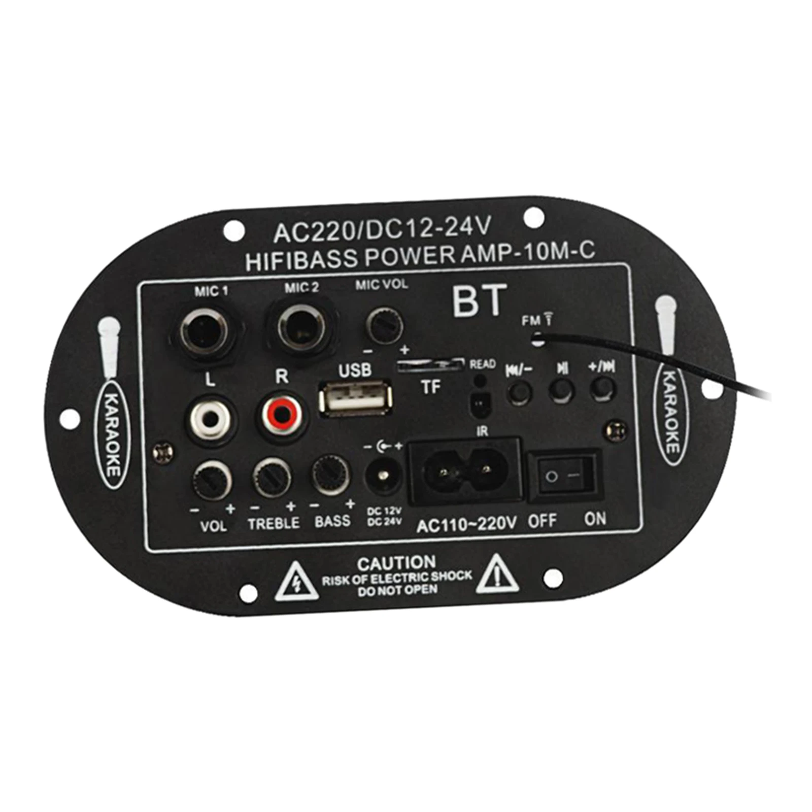 Home Digital 8" / 10" Bluetooth Amplifier Board USB FM TF Player w/ Remote | Электроника