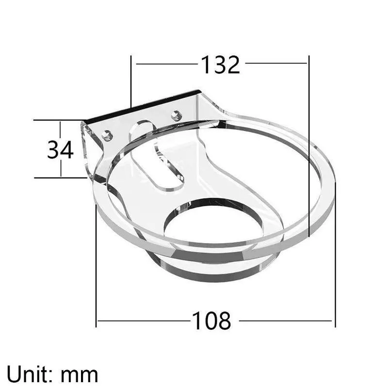 

Wall Mount Stand For HomePod Mini Smart Speakers Transparent Stand Mount Hanger Stable Abs Wall W3C4