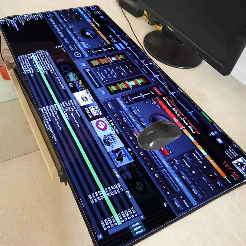 Mairuige 900*400*3 мм DJ ручной привод Скорость Notbook компьютер большой запирающийся край утолщенный коврик для мыши игровой коврик для мыши для ноутбука коврик для мыши