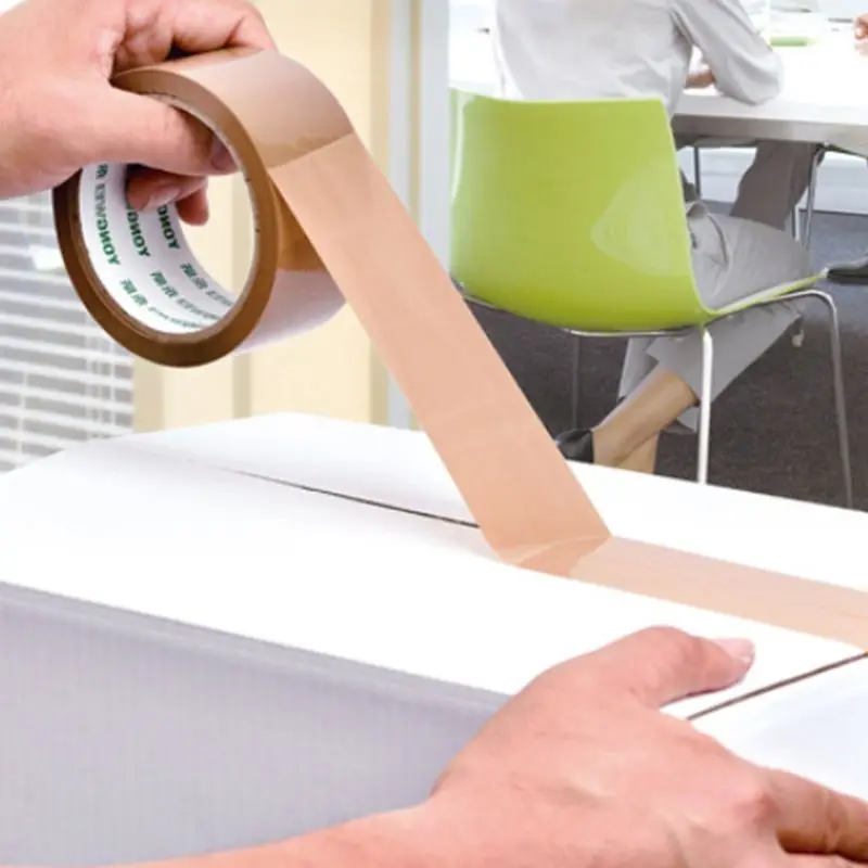 

Strong Heavy-Duty Industrial Shipping Box Packaging Tape for Moving, Office, Storage No noise 45mm x 60 Meter Tape