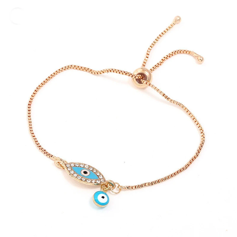 Дьявол глаз злой дух Мода личность флэш браслет Национальный Ветер ювелирные