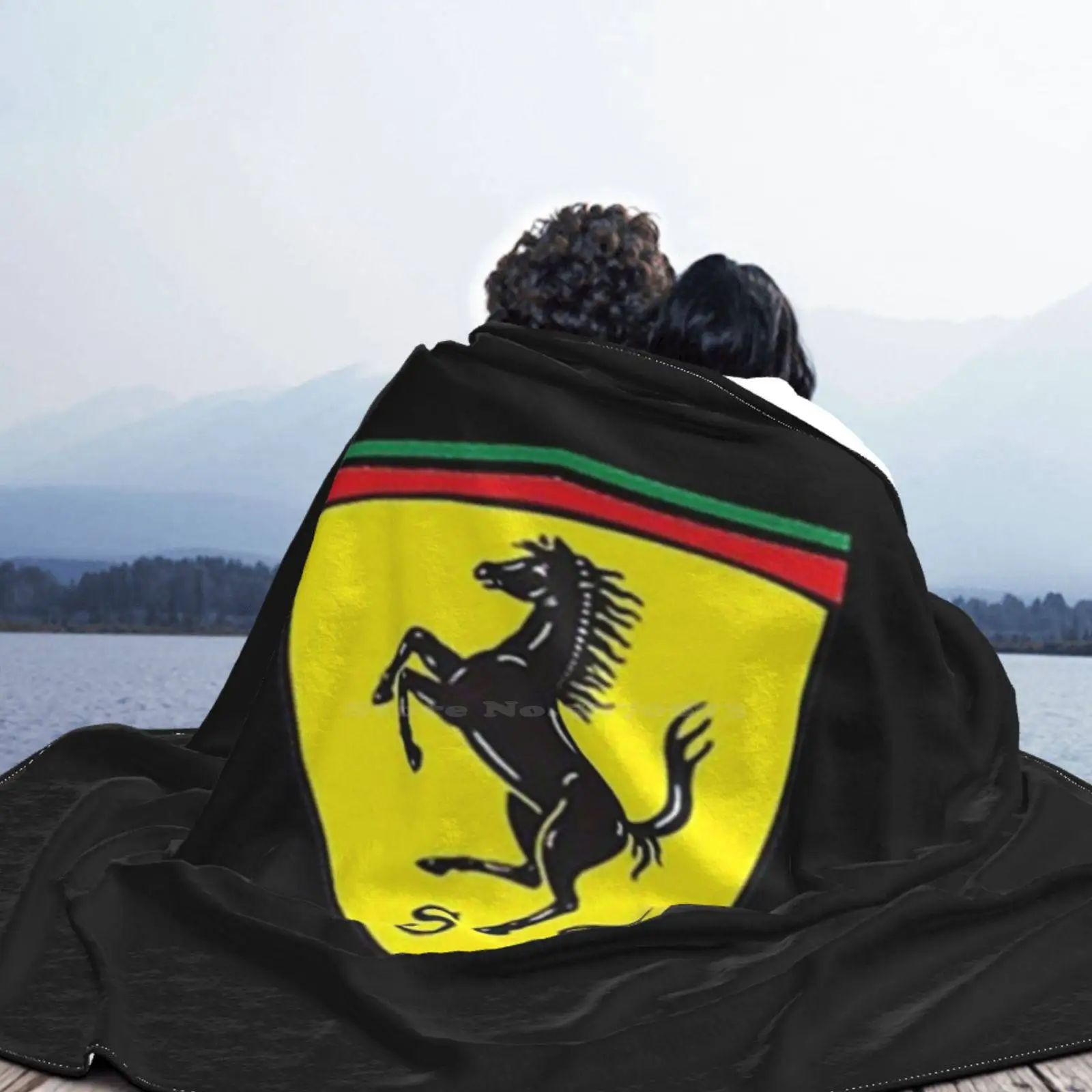 Фланелевое Одеяло Gianni Roma Eyes Черная пятница Париж M0Ncler