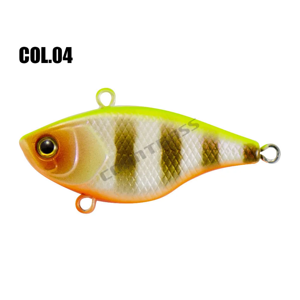 04 40 мм 4,6 г Вибрация обратного отсчета Hard жесткие приманки Lipless Crankbait тонущие рыболовные приманки для пресной воды - Цвет: 04