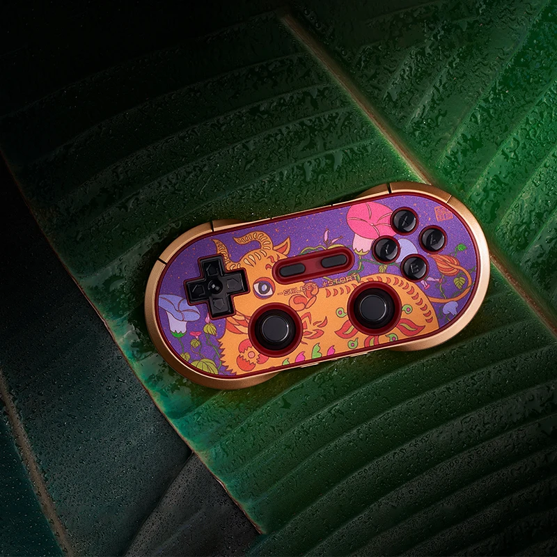 2021 8BitDo New Year Limited Edition Controller for Switch Windows macOS Steam Android N30 Pro2 Wireless Bluetooth Gamepad