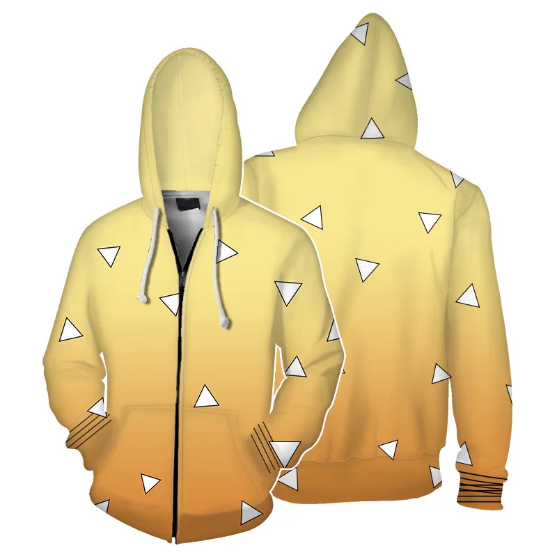 

Demon Slayer Kimetsu no Yaiba hooded Sweatshirt 3D Printed Hoodies Men Casual Tanjirou Nezuko Sweatshirt