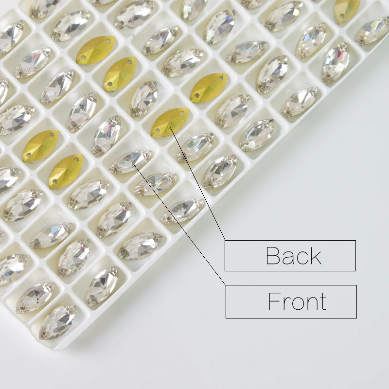 Все размеры конский глаз пришить на камень прозрачный кристалл ab горный хрусталь