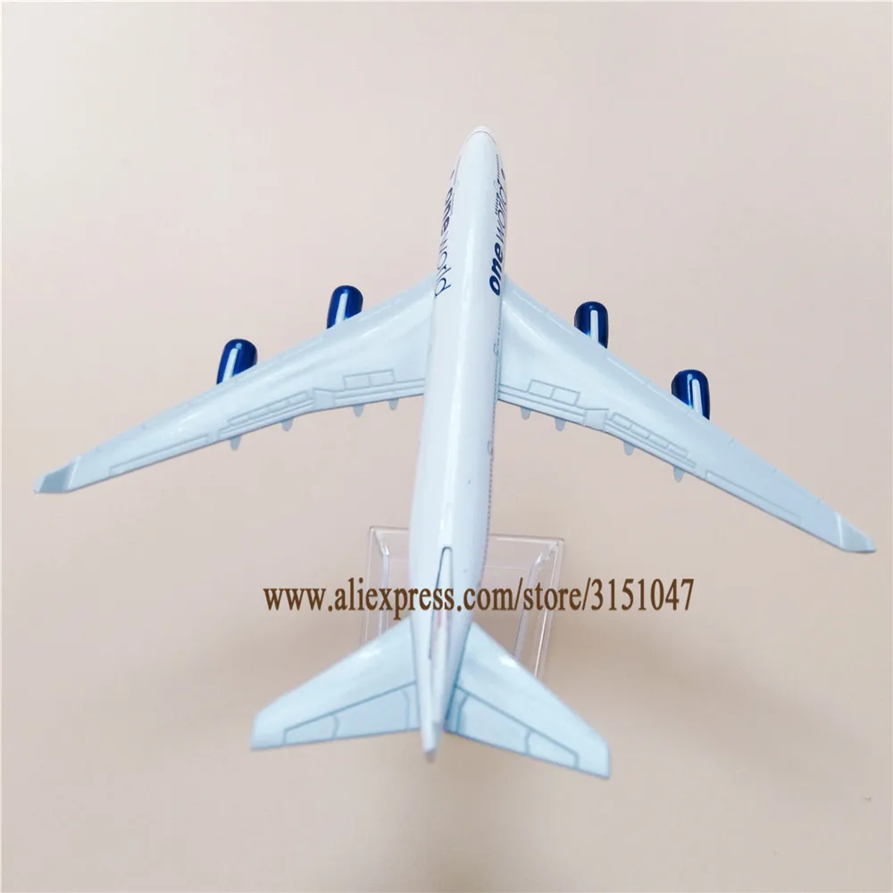 16 см сплав металла Air ONE WORLD British Airways B747 400 Boeing 747 Airlines модель самолета Модель Стенд
