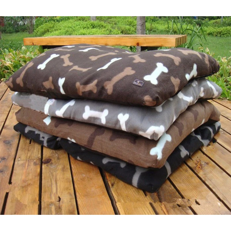 Съемная кровать для домашних животных коврики собак мягкая дышащая среднего и