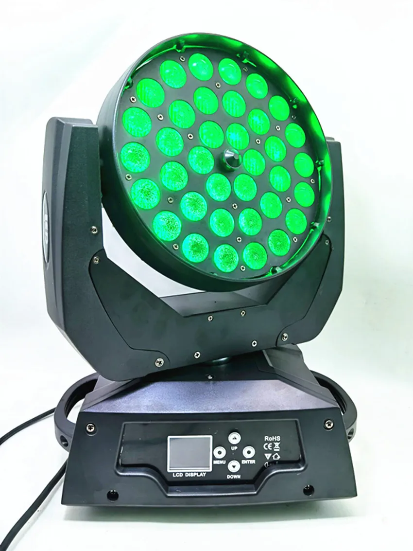 36x12W 36x15W 36x18W 4in1 5in1 6in1 Zoom Led Moving Head +flightcase Light RGBWA UV DMX Wash Beam Effect | Лампы и освещение
