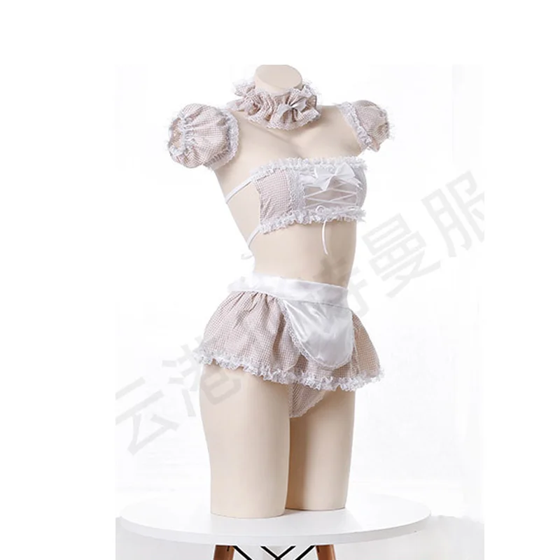 Магазин COYOUNG кавайные Девушки Конфеты Милая горничная без Бретелек Кружевное