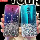 Глянцевый Блестящий Мягкий чехол для OPPO Realme XT X2 X C3 C2 3 5 6 Pro Reno 2 Z 2Z 3 4 Pro Ace A3 A5 S A9 2020 A1K, блестящий силиконовый чехол