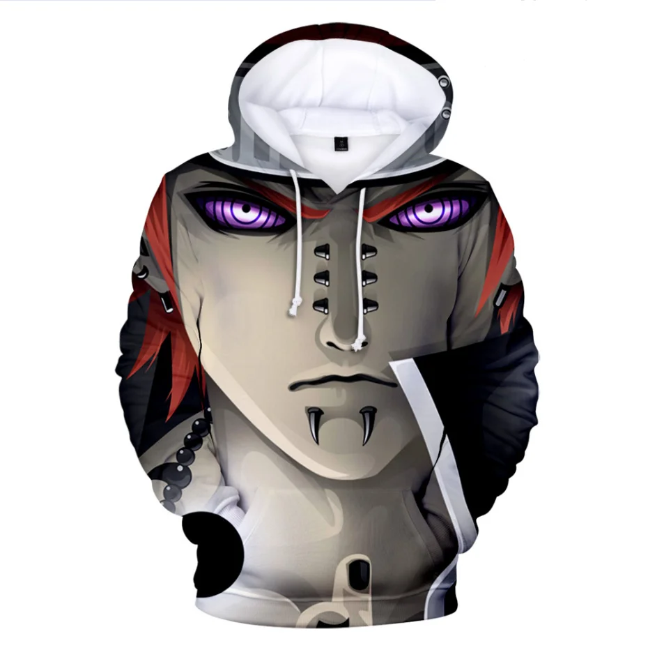 

Harajuku Anime Hoodie Men/women 3D Print Uzumaki Akatsuki Sakura Kakashi Sweatshirt Sasuke Kakashi Clothes Ninja Pullovers Hoody