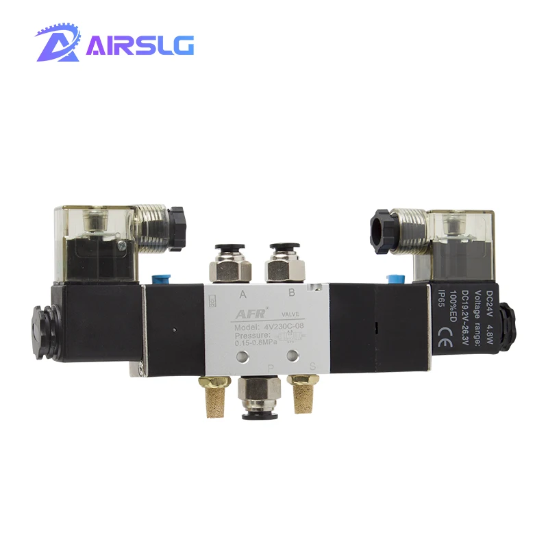 4V230C-08 4V130C-06 4V230C-06 4V330C-10 4V430C-15 клапаны с разъемом глушителя 4 мм/6 мм/8 мм/10 мм/12 мм 5/2 5/3