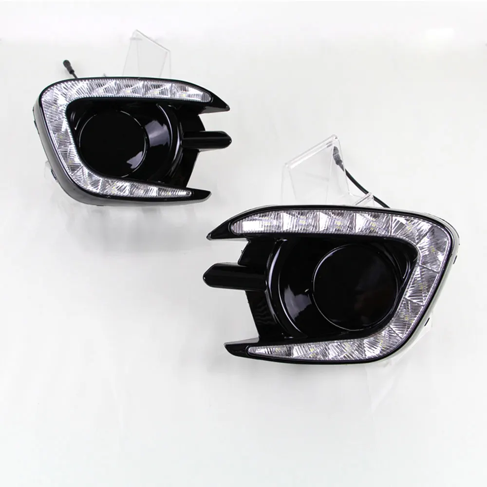 Дневные ходовые огни светильник LED DRL для Mitsubishi Pajero Montero Sport 2013 2014 2015 левой и правой