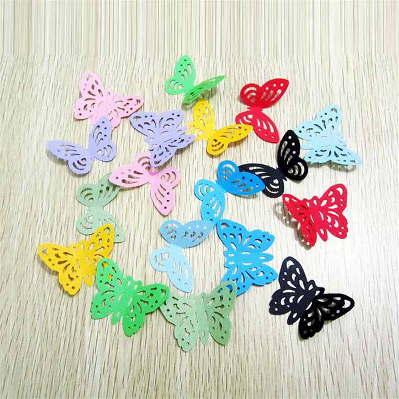 Большая Бабочка 3D форма доска перфоратор бумаги Резак для поздравительных