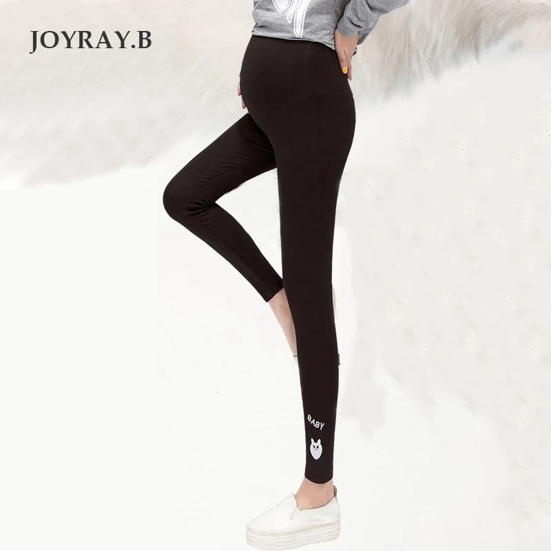 Брюки для беременных 2019 весенние и осенние Леггинсы женщин брюки живота JOYRA