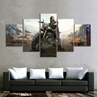 Картина с высоким разрешением PUBG Ходячие мертвецы Дэрил Диксон, плакат с видеоиграми, постер, Картина на холсте, настенная живопись, декор для гостиной