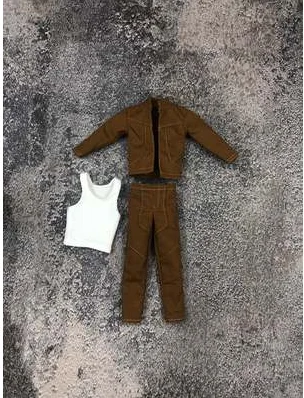 

4 Color 1/12 Scale male soldiers clothes jacket vest pants Set for 6 Inches TBL PH action figures