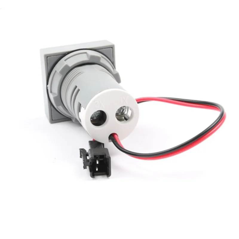 AC 50-500V 0-100A квадратный светодиодный цифровой вольтметр Амперметр 110V 220V Напряжение измеритель тока вольтамметр вольт ампер тестер детектор