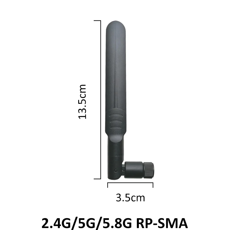 2,4 ГГц 5 ГГц 5,8 ГГц IOT антенна 5 дБи RP-SMA разъем двухдиапазонный Wi-Fi антенна антенна SMA гнездо беспроводной маршрутизатор 2,4 ГГц 5,8 ГГц