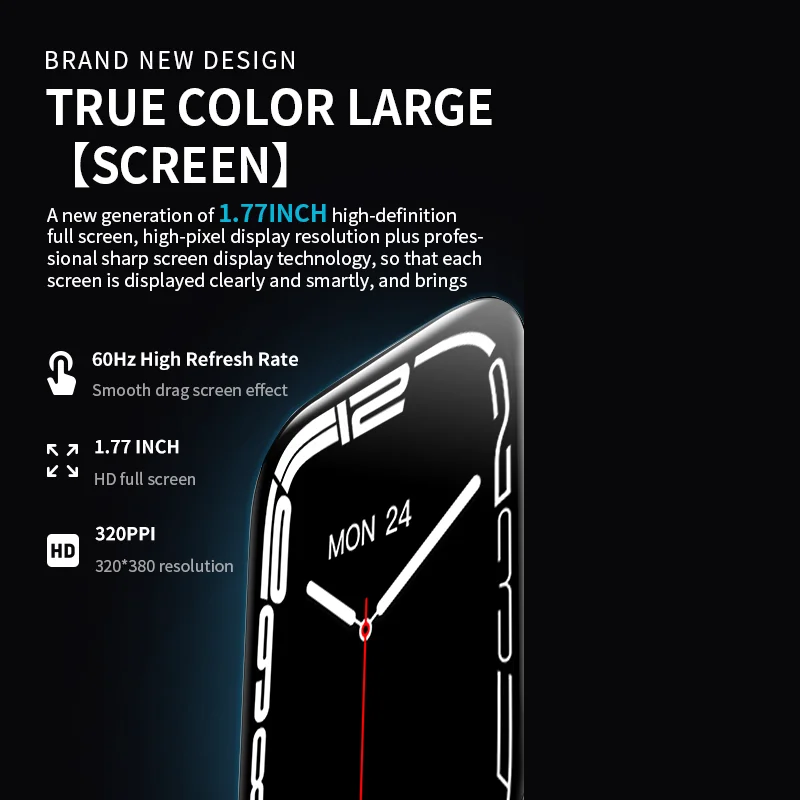 Смарт-часы lWO HW57 Pro Series 7 мужские с функцией NFC часы вызова Беспроводная зарядка