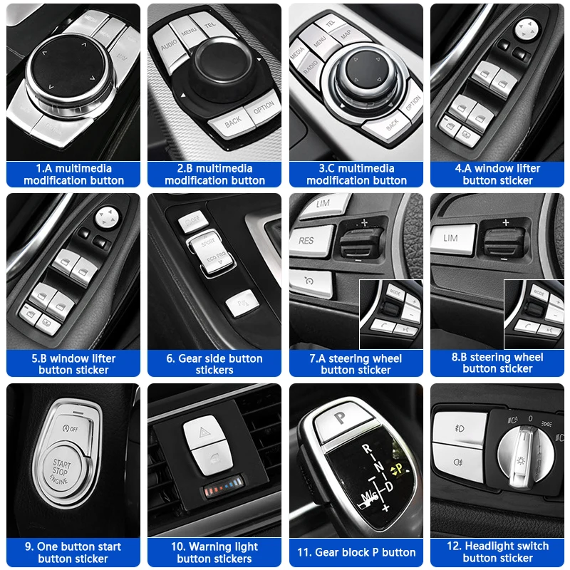 Автомобильная декоративная интерьерная стенная панель наклейки