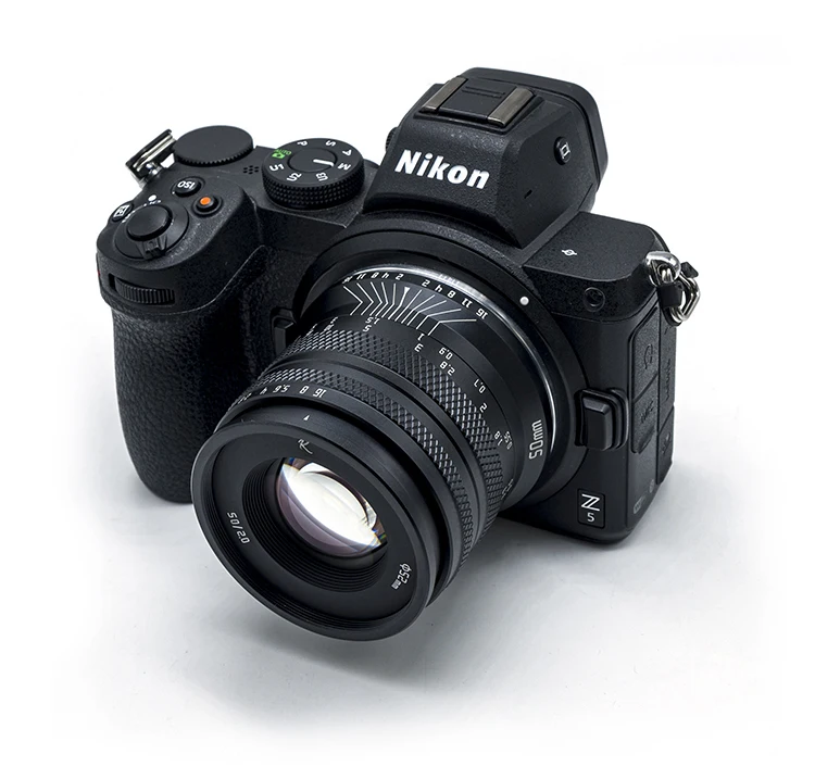 Rock Star 50mm F2 Full Frame Large Aperture Manual Prime Lens for Sony E Nikon Z Canon R EOSR M EOSM Fuji X Panasonic L | Электроника