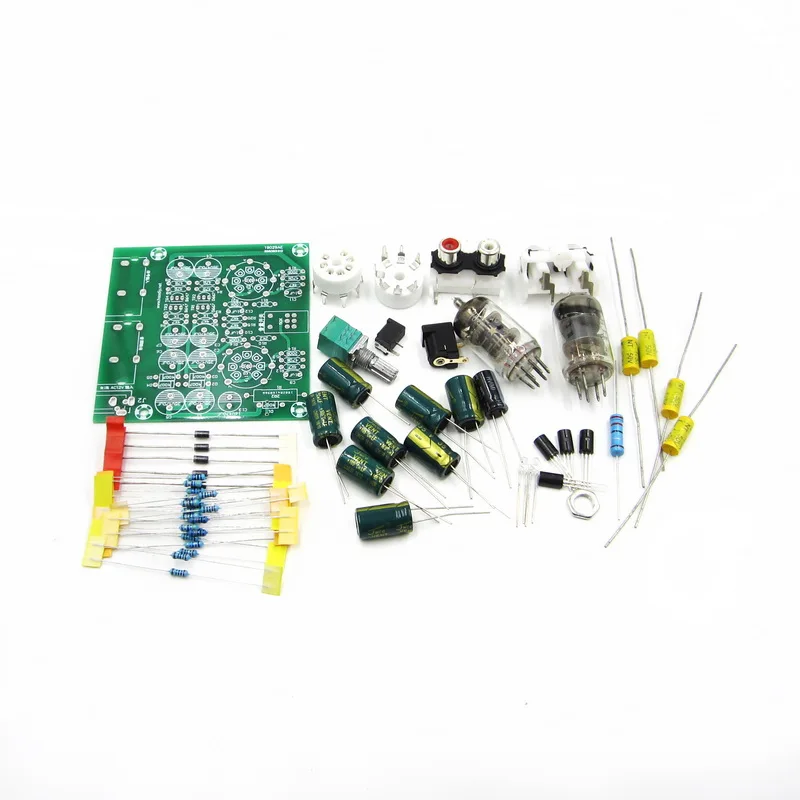 6J1 Tube Pre Amp Amplifier Board Valve Buffer PreAmp Amplifiers DIY Kits Preamplifier Gall Buffers diy electronics | Электронные