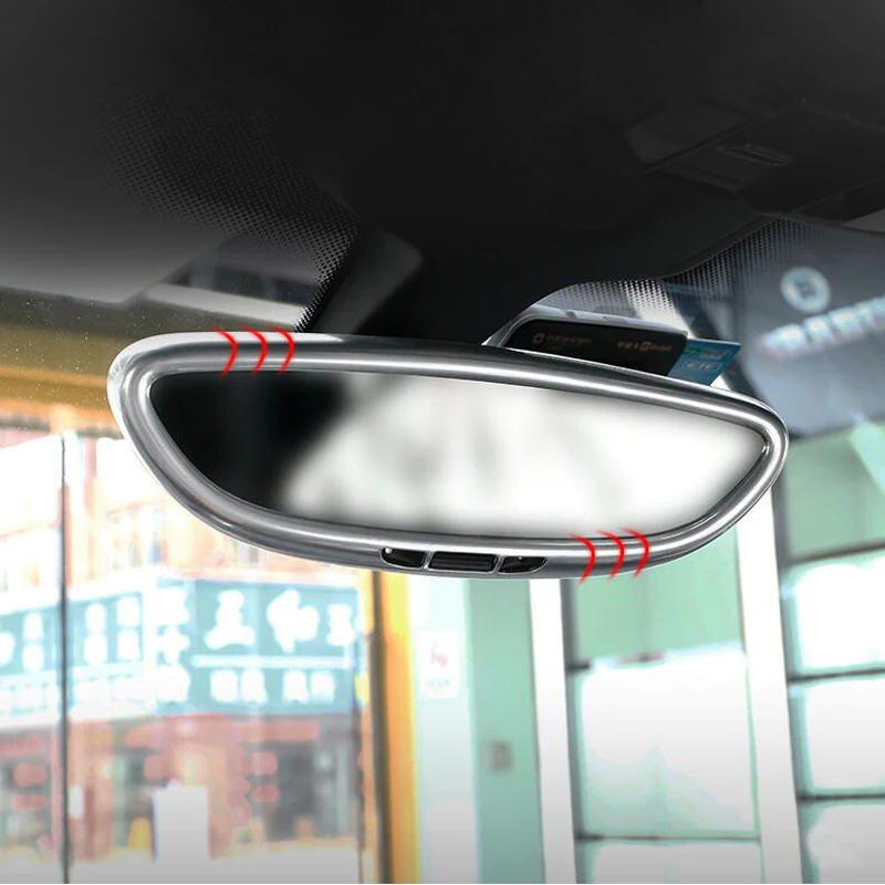 Стайлинг автомобиля внутренняя крышка зеркала заднего вида декоративная