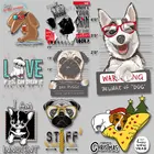 Рождественские Элементы, наклейки для собак, нашивки для одежды, футболка сделай сам, толстовки, обувь, куртки, сумки, носки, стикеры для глажки