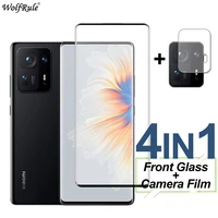 Full Cover Curved Glass For Xiaomi Mix Screen Protector Tempered Glass Protective Phone Camera Film For Xiaomi Mix4