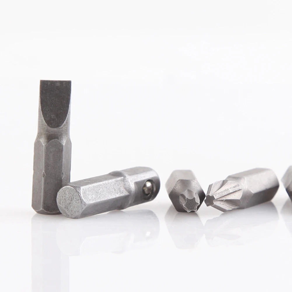 

10Pcs Practical 1/4 inch Ratchet Spanner Sleeve Double Ended Quick Release Wrench Screwdriver Bit Repair Tools for Car