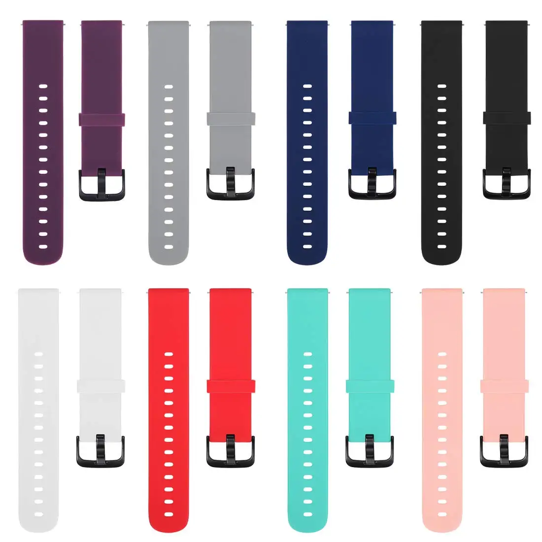 Силиконовый спортивный ремешок для Xiaomi Huami Amazfit Bip Band умные часы 20 мм сменный Браслет умные аксессуары