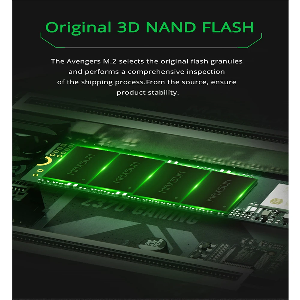 MAXSUN 2280 m.2 ssd m2 3D NAND флэш память SMI 2263XT PCIe Gen3 X 4 1500 МБ/с. три года гарантии ноутбука