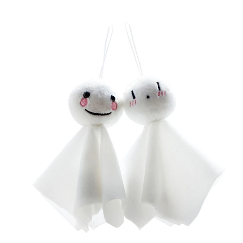 

Japanese Teruterubozu Cute Plush Sunny Doll Toy Cosplay Pendant Hanging Ornament Keyring Decoration Gift for Girls