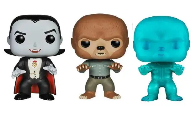 

Monsters The WolfMan Dracula Vinyl Doll Figure Toys