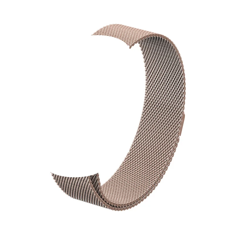 Ремешок для IWO 8 Plus IWO9 IWO 11 IWO 12 - Цвет: Milanese rose gold