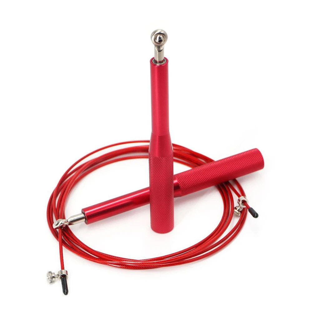 

Speed Bearing Skipping Rope Aluminum handle Metal Jump Rope Adult Fitness Equipemnt