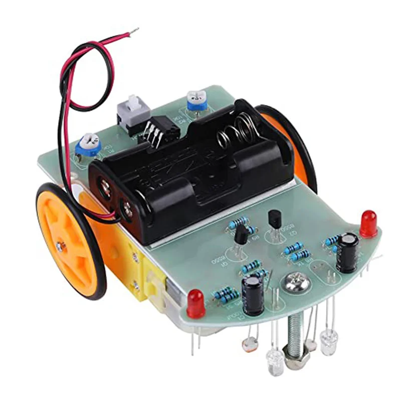 D2-1 DIY Kit Intelligent Tracking Line Smart Robot Car Kits TT Motor Electronic Patrol Automobile Parts Electr | Обустройство дома
