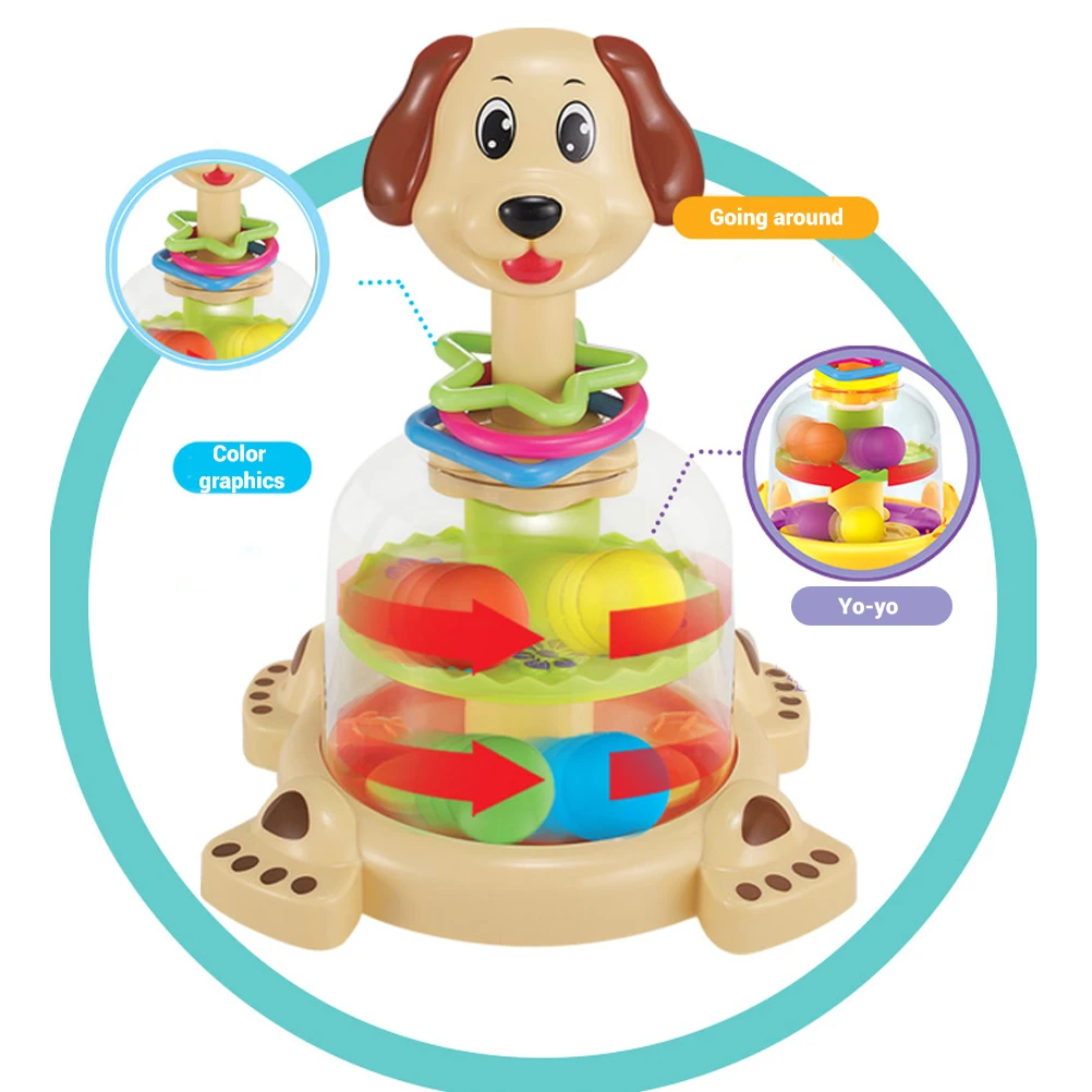 Baby Spinning Dog Gyro Game Toy Development Learning Gift Children Early Educational Toys Funny #40 | Игрушки и хобби
