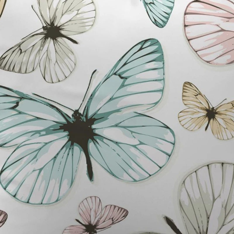 

Butterfly Pattern Pillowcase Decoration Home Sofa Square Pillow Cushion Cover