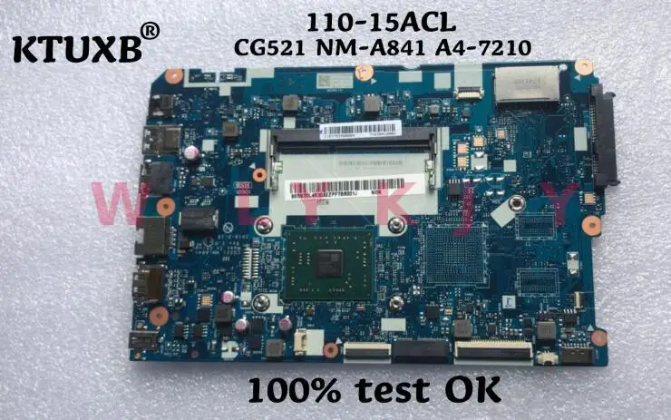 Материнская плата для ноутбука Lenovo Ideapad 110 15ACL CG521 NM A841 материнска